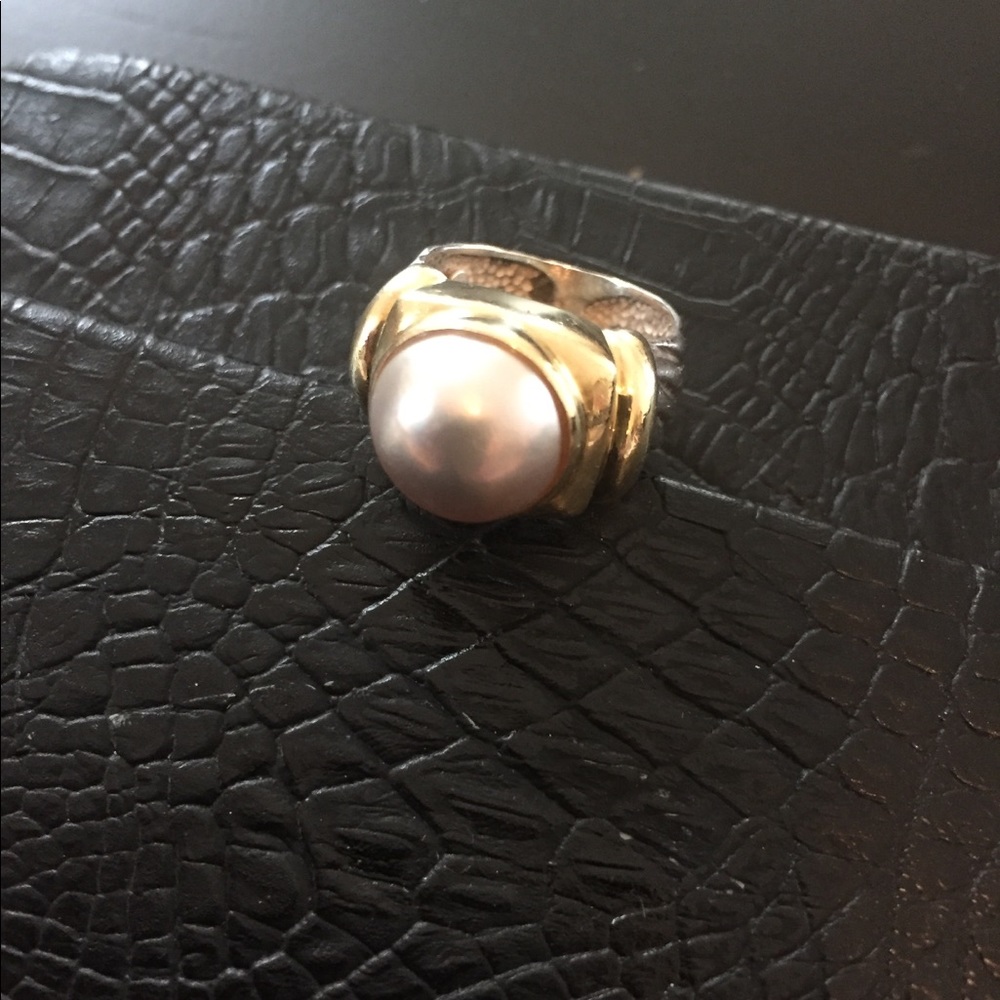 DAVID YURMAN RING PEARL NOBLESSE- EARLY - Picture 4 of 6